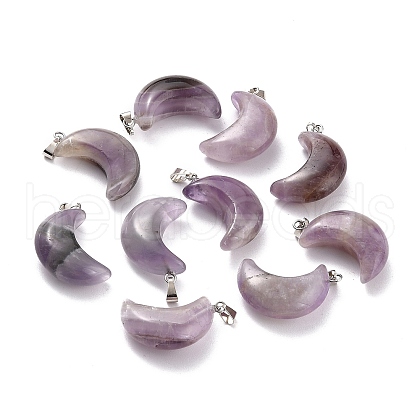 Natural Amethyst Pendants X-G-Z022-02C-1