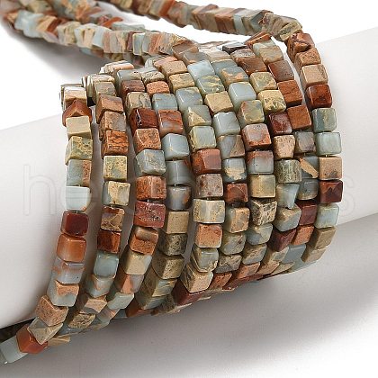 Natural Shoushan Stone Beads Strands G-H087-F01-01-1
