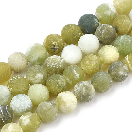 Natural Jade Beads Strands G-T106-079-1