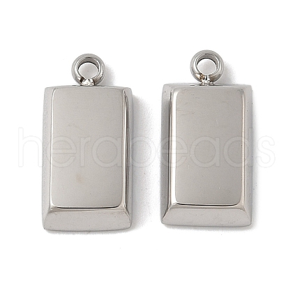304 Stainless Steel Pendants STAS-L022-135P-1