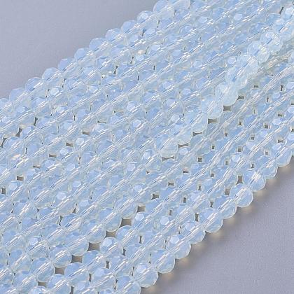 Opalite Beads Strands GSF8mmC081-1