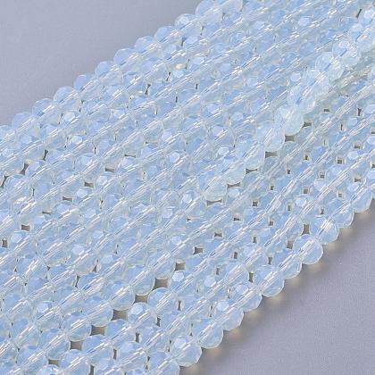 Opalite Beads Strands GSF8mmC081-1