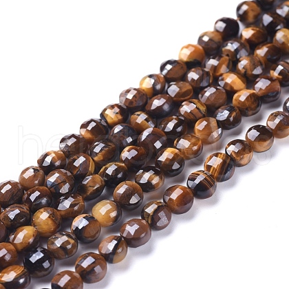 Natural Tiger Eye Beads Strands G-L538-009C-1