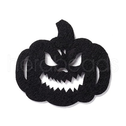 Wool Felt Pumpkin Jack-O'-Lantern Party Decorations AJEW-P101-04A-1