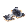 Alloy Enamel Pendants ENAM-S131-01-3