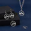 Unicraftale 201 Stainless Steel Pendants STAS-UN0051-54-2