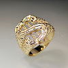 Dollar Sign Zinc Alloy Finger Rings for Men FS-WG78023-01-2