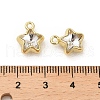 Alloy Rhinestone Pendants PALLOY-R145-22G-3