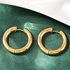 202 Stainless Steel Polishing Hoop Earrings EJEW-M106-02G-07-1