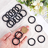 SOFPLATE 18Pcs Zinc Alloy Spring Gate Rings FIND-SP0001-39-3