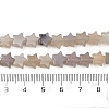 Natural Grey Agate Beads Strands G-U021-B01-02-5