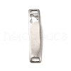 201 Stainless Steel Connector Charms STAS-D244-31P-A-1