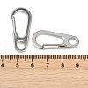 304 Stainless Steel Rock Climbing Carabiners STAS-B089-02C-P-3