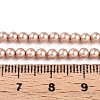 Baking Painted Pearlized Glass Pearl Bead Strands HY-N002-3mm-C02-5
