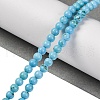 Natural Magnesite Beads Strands G-E384-01-4mm-2