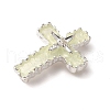 Luminous Alloy Resin Pendants RESI-D073-01A-4