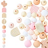 HOBBIESAY Food Grade Eco-Friendly Silicone Beads SIL-HY0001-02-1