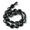 Natural Black Onyx(Dyed & Heated) Beads Strands G-K365-B12-03-3