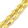 Electroplated Synthetic Non-magnetic Hematite Beads Strands G-Z032-H02-09-3