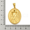 Ion Plating(IP) 304 Stainless Steel Pendants STAS-R231-18G-30-3