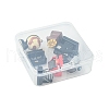 7Pcs 7 Style Retro Resin Display Decoration RESI-FS0001-47-6