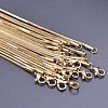 1.5mm Stainless Steel Square Snake Chain Necklaces TW4888-1-2