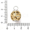 304 Stainless Steel Rhinestone Urn Ashes Pendants STAS-Q327-01-4