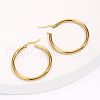 Fashionable Stainless Steel Hoop Earrings JB3034-4
