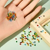 1400Pcs 7 Colors Glass Seed Beads SEED-YW0001-81-5