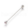 Brass Tie Pin JEWB-WH0006-01B-1