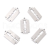 Non-Tarnish 201 Stainless Steel Pendants STAS-K003-09P-1