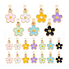   10 Sets Alloy Enamel Charms FIND-PH0020-73-7