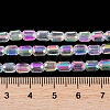 Electroplate Glass Beads Strands X-EGLA-D031-01-01-5