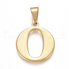 304 Stainless Steel Pendants STAS-F106-95G-O-1