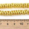 Electroplated Synthetic Non-magnetic Hematite Beads Strands G-L606-A01-01C-4