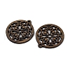 Walnut Wood Pendants WOOD-A025-05B-2