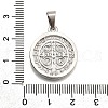 304 Stainless Steel Pendants STAS-B086-10E-P-3