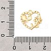 Brass Micro Pave Cubic Zirconia Pendants KK-C096-11G-3