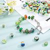 Acrylic & Resin & Polymer Clay Rhinestone European Beads FPDL-NB0001-02F-5