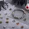   60Pcs 3 Colors Alloy European Beads FIND-PH0021-84-5