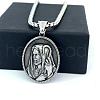 Greek Mythology Stainless Steel Religion Saint Pendant Necklaces CA5018-4