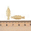 Ocean Theme Brass Pendants KK-F902-07J-G-3