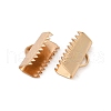 304 Stainless Steel Ribbon Crimp Ends STAS-E471-05K-G-2