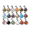 Natural & Synthetic Mixed Stone Pendants G-K337-07C-1