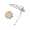 Alloy Alligator Hair Clips OHAR-JH00045-3