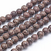 Natural Sandalwood Beads Strands WOOD-P011-01-10mm-1