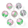 Transparent Handmade Lampwork Beads LAMP-T011-20B-3