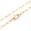 Brass Paperclip Chains MAK-S072-10B-G-2