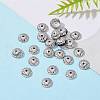 Tarnish Resistant Flower 304 Stainless Steel Bead Caps STAS-R083-13-6