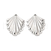 Non-Tarnish 304 Stainless Steel Pendants STAS-B032-43P-2
